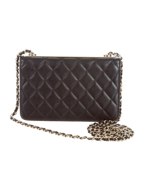 chanel wallet on chain strap length|Chanel trendy wallet on chain.